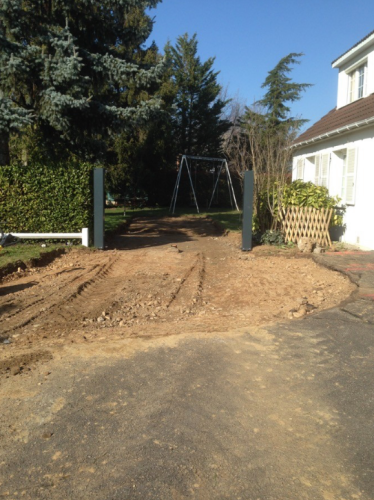 AMENAGEMENTS EXTERIEURS PAVES - ENTREE MAISON