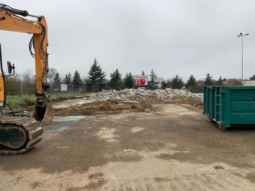 DEMOLITION TOTALE INTERMARCHE - CHASSIEU