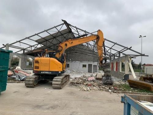 DEMOLITION TOTALE - INTERMARCHE CHASSIEU