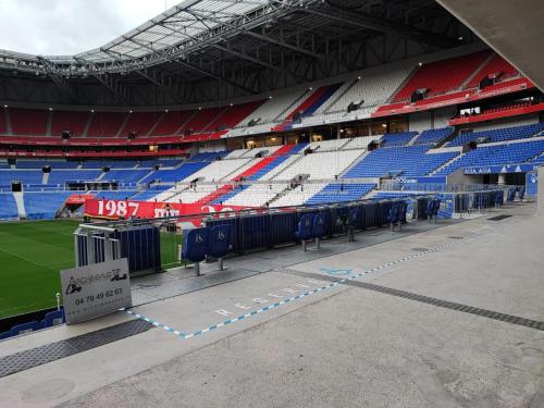 MARQUAGE AU SOL - OLYMPIQUE LYONNAIS