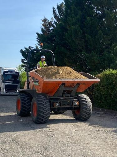 TERRASSEMENT BASSINS DE RETENTION INTERSNACK - CHARVIEU