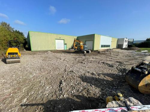 TERRASSEMENT PLATEFORME CHANTIER REYRIEUX